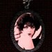 Flapper Pin Up Tribute Handmade Necklace