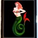Mermaid Pinup Pin up Rockabilly Sexy Beach Comber Cigarette ID Case Business Card Holder Wallet