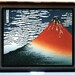 Hokusai Japanese Woodblock Fine Art  Mount Fuji Mt Fuji Cigarette Id Case Business Card Holder Wallet