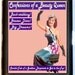 Beauty Queen Pinup Pin up Pageant Rockabilly Business Card ID Holder Wallet Cigarette Case Cute Kitsch
