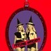 Feeling Witchy Pendant Necklace Pinup Witch Halloween Goth Gothic Fifties Retro 