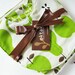 Baby gift set - green apples and pears