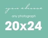 Any 20x24 Fine Art Photograph Landscape, Nature, Travel, Animals, Birds, Architecture - Your Choice - Custom Wall Art Home Decor