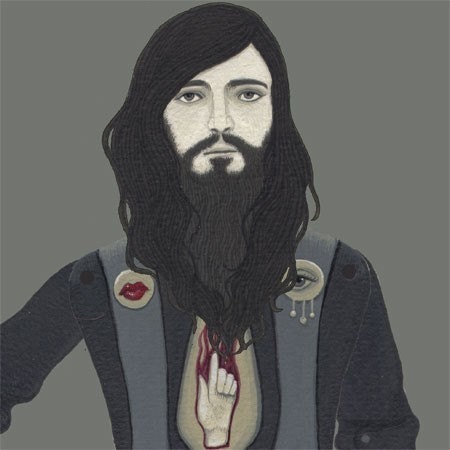 Mystical Cowboy - Printed Art Doll