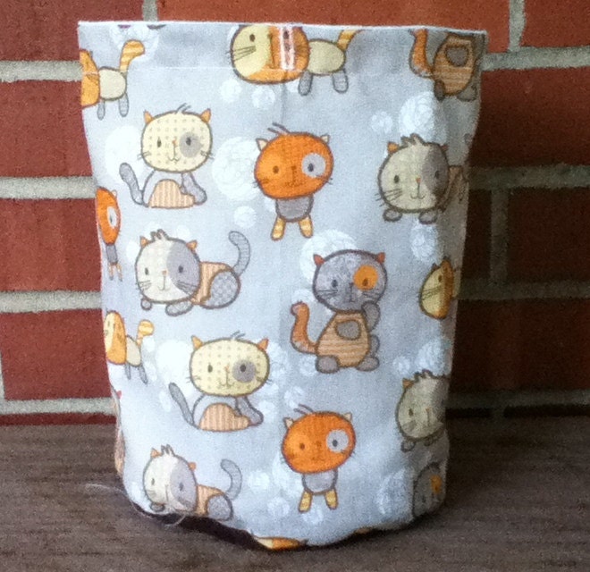 KIP Small Project Bag Calm Kitties