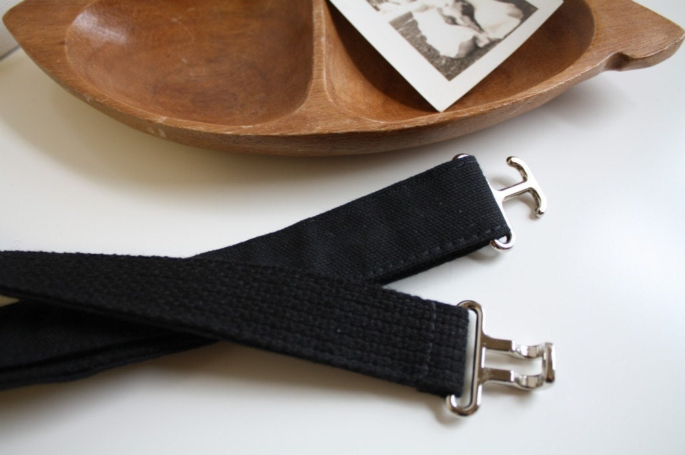 small pouch belt - charcoal