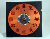 Laser Etched 80s 8bit Video Game Arcade Clock