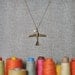 Long Airplane Necklace - Celine