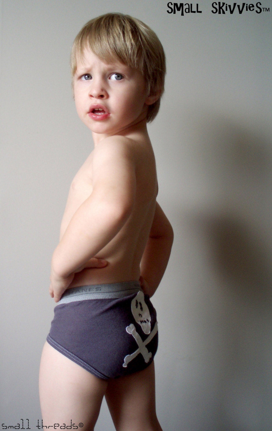 Small Threads - Small Skivvies - Skully Pair