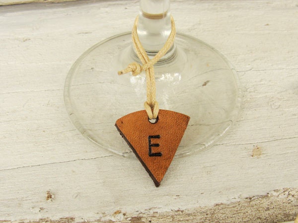 Fiesta Leather Wine Charms Hostess Gift