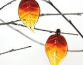 Glass Autumn Leaves