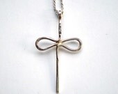 Diaconal Infinity Cross Sterling Silver