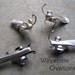 Good Luck Cricket Sculpture Recycled Stainless Steel Fork