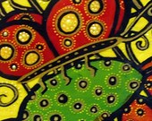 Butterfly Original Pop Art Painting on Wood M Collins WWAO