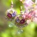 laughing through the lilacs - part ii - playful vintage embroidery inspired earrings