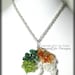 Wheel Of The Year, A Four Seasons Tree of Life Pendant (Spring Summer Autumn Winter) Pagan Witch Wiccan Seasonal Earth Nature