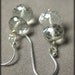 Mint Mystic Quartz Silver Earrings Gemstone Aqua Grey 925 Pale Ice Simple Elegant Sterling Silver Holiday Party Gift for Her