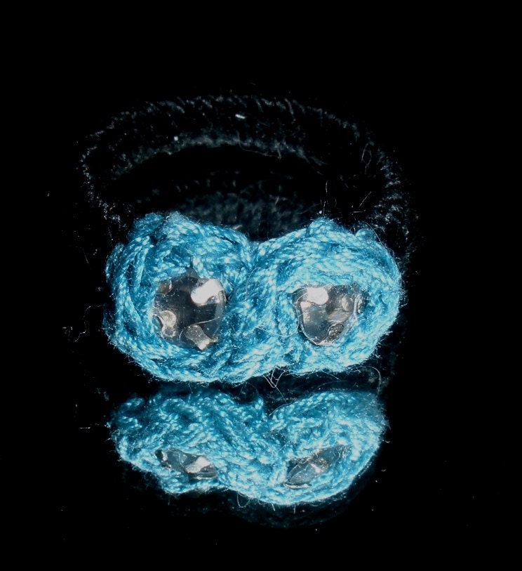 Knit Infinity Ring