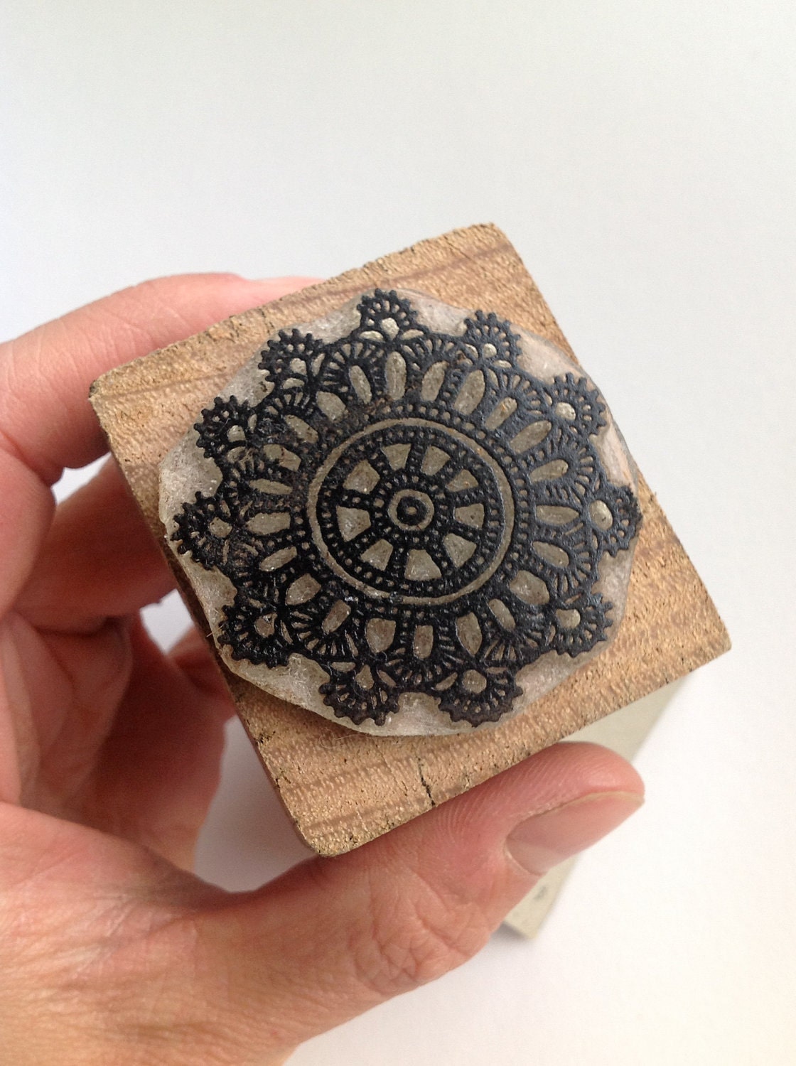 Pretty Doily stamp