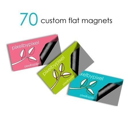 Flat Magnets