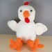 Crochet amigurumi chicken - Little White Chicken