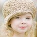 5T-Preteen Newsgirl Beanie - sand