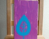 SALE - Mod Leaf Block B41