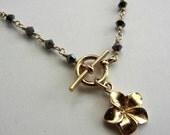 Swarovski Crystal Flora Necklace