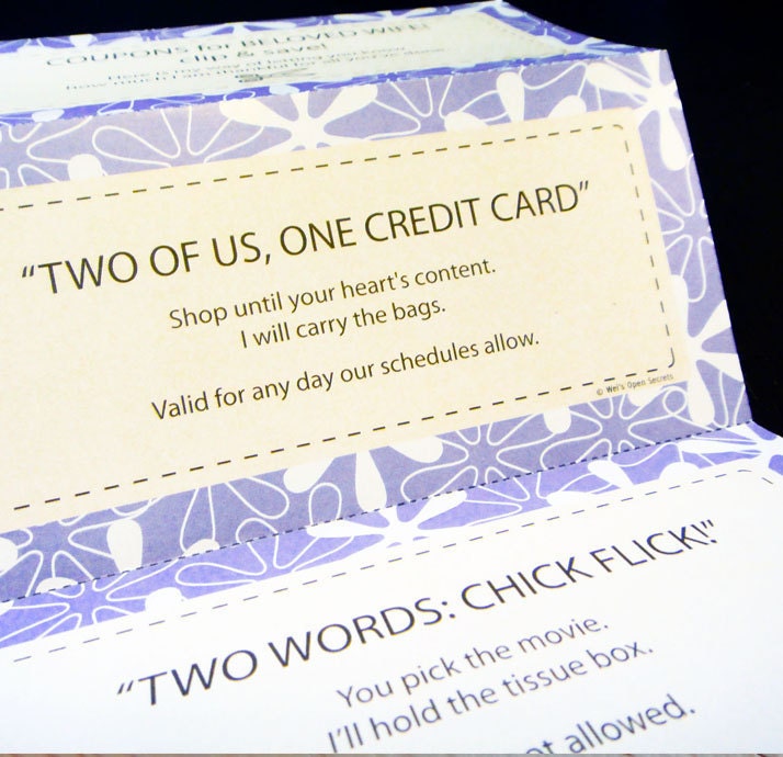 Coupons for Your Wife