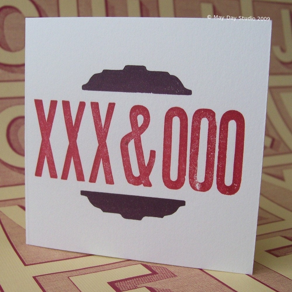 Lunchbox Notes...xxx and ooo