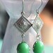 Esther Earrings - Vintage Swarovski & Silver