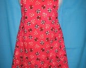 Hot Pink Dice Apron