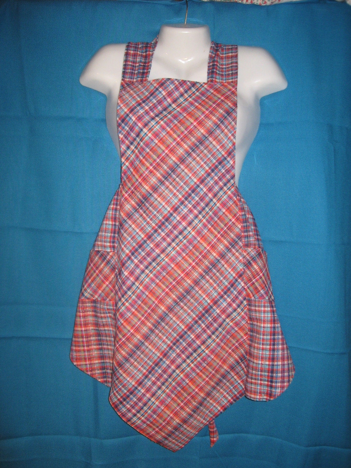 Perfectly Poignant Plaid Apron