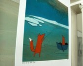 Bring You the North Star - 11x11 Signed Large Art Print