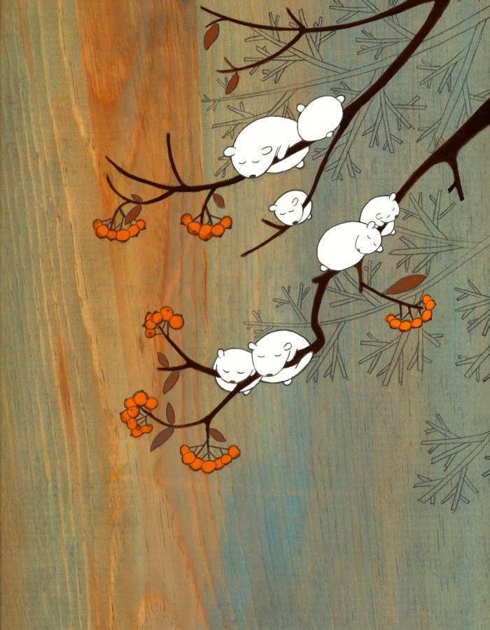 Cloudberries - Signed Art Print