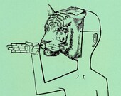 TIGER MASK print