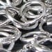 Handmade sterling silver 20 gauge round jump rings 6.2mm OD 25 pieces