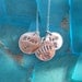 Sterling Silver Mother's Necklace with Multi-Sized Discs