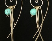Octopus Turquoise Earrings