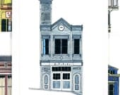 Fire House, San Francisco - Notecard