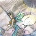 Fairy and Cat Watercolor Fine Art Print by Molly Harrison 5 x 7 'Embrace'
