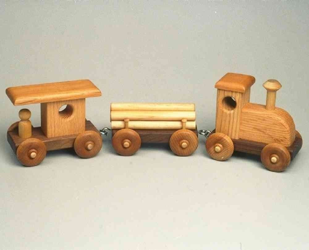 Handcrafted Wooden ChildsToy Train