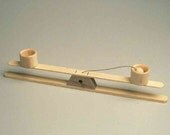 Double Flipper .. Handcrafted Wooden Child Toy