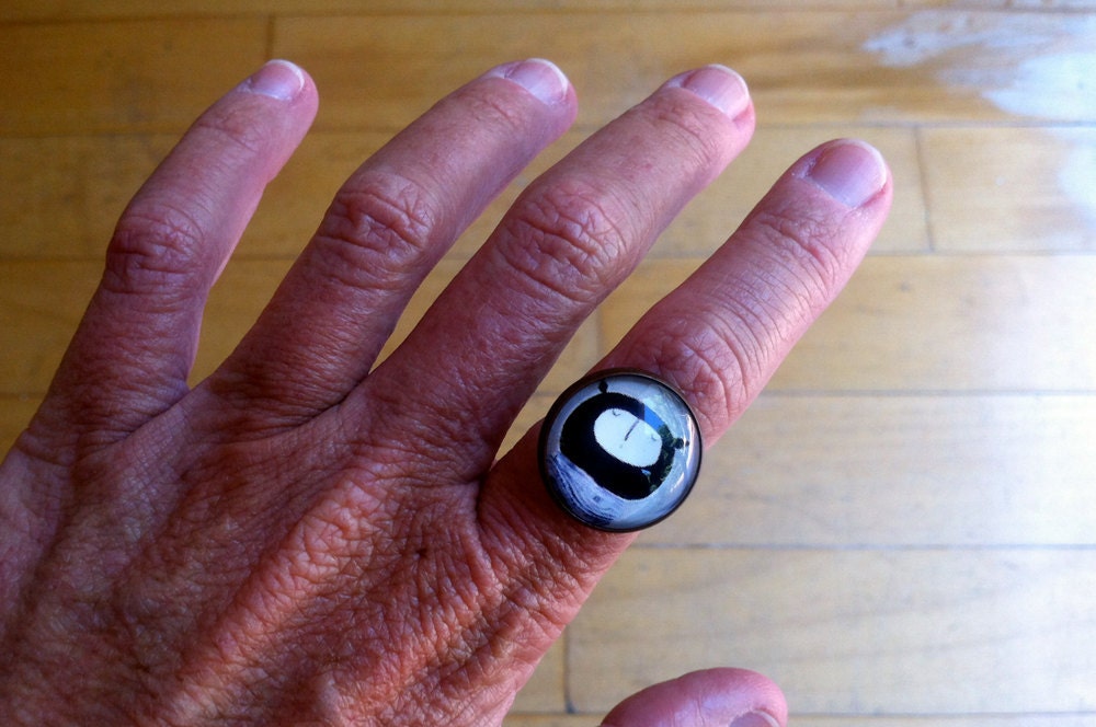 Chorus girl adjustable ring