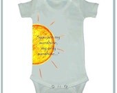 You Are My SUNSHINE - Baby Bodysuit or Toddler Tee - Available in newborn up to 6T