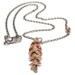 Pink Gold Pendant - Pink Gold Vermeil with Silver Chain