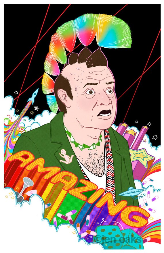 Amazing Larry - 11x17 Archival Print