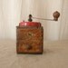 Vintage Peugeot coffee mill, French country decor