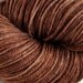 Queen of Hearts Sale - Superwash Merino Wool Silk Hand Dyed Knitting Yarn - Fingering Weight, Variegated - Chestnut