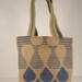Recycled Burlap Coffee Bean Bag Tote
